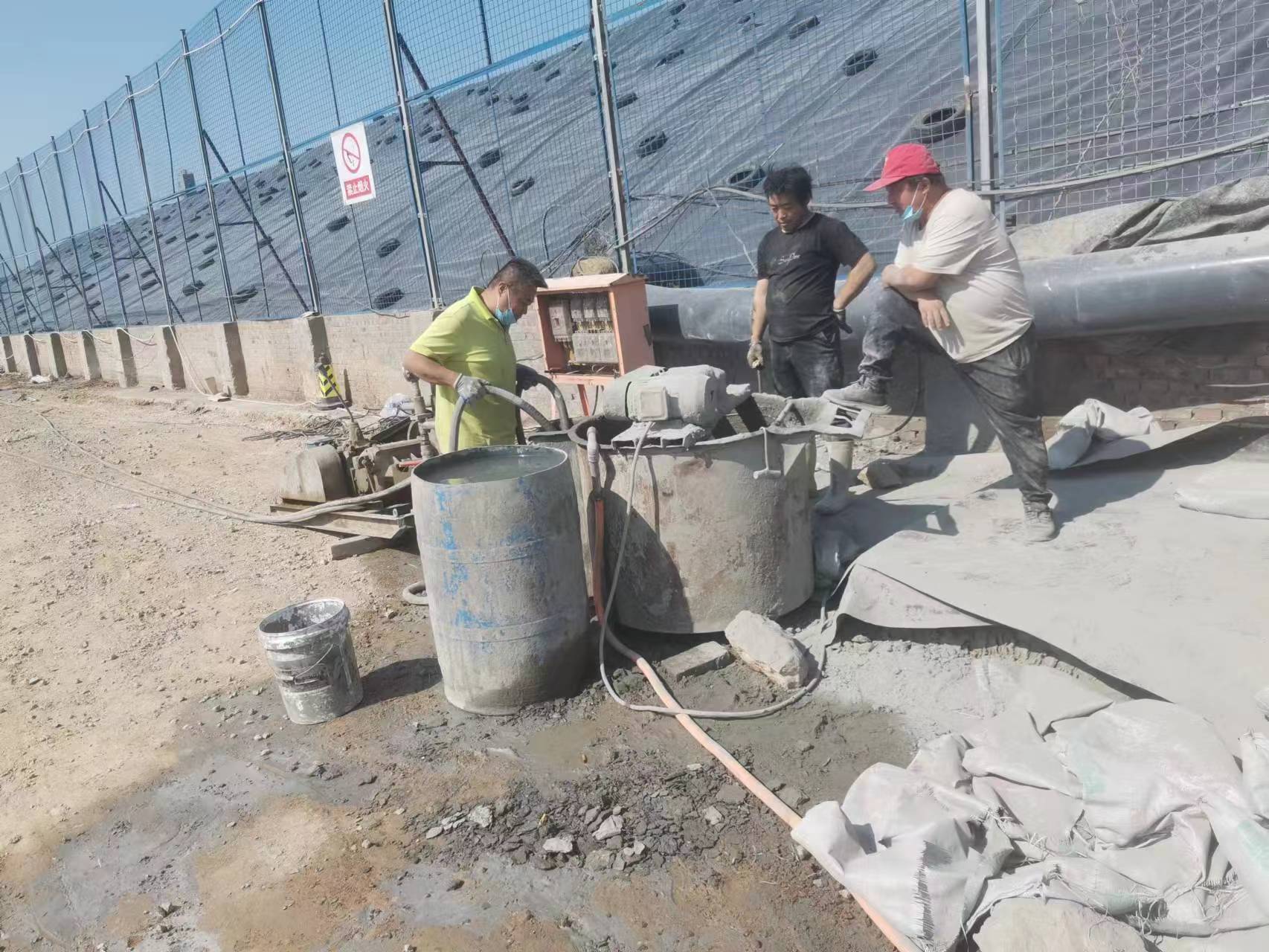 园林办事处袖阀管注浆