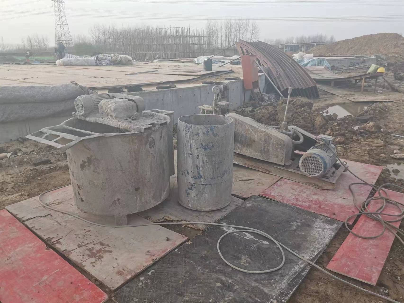 园林办事处回填土注浆